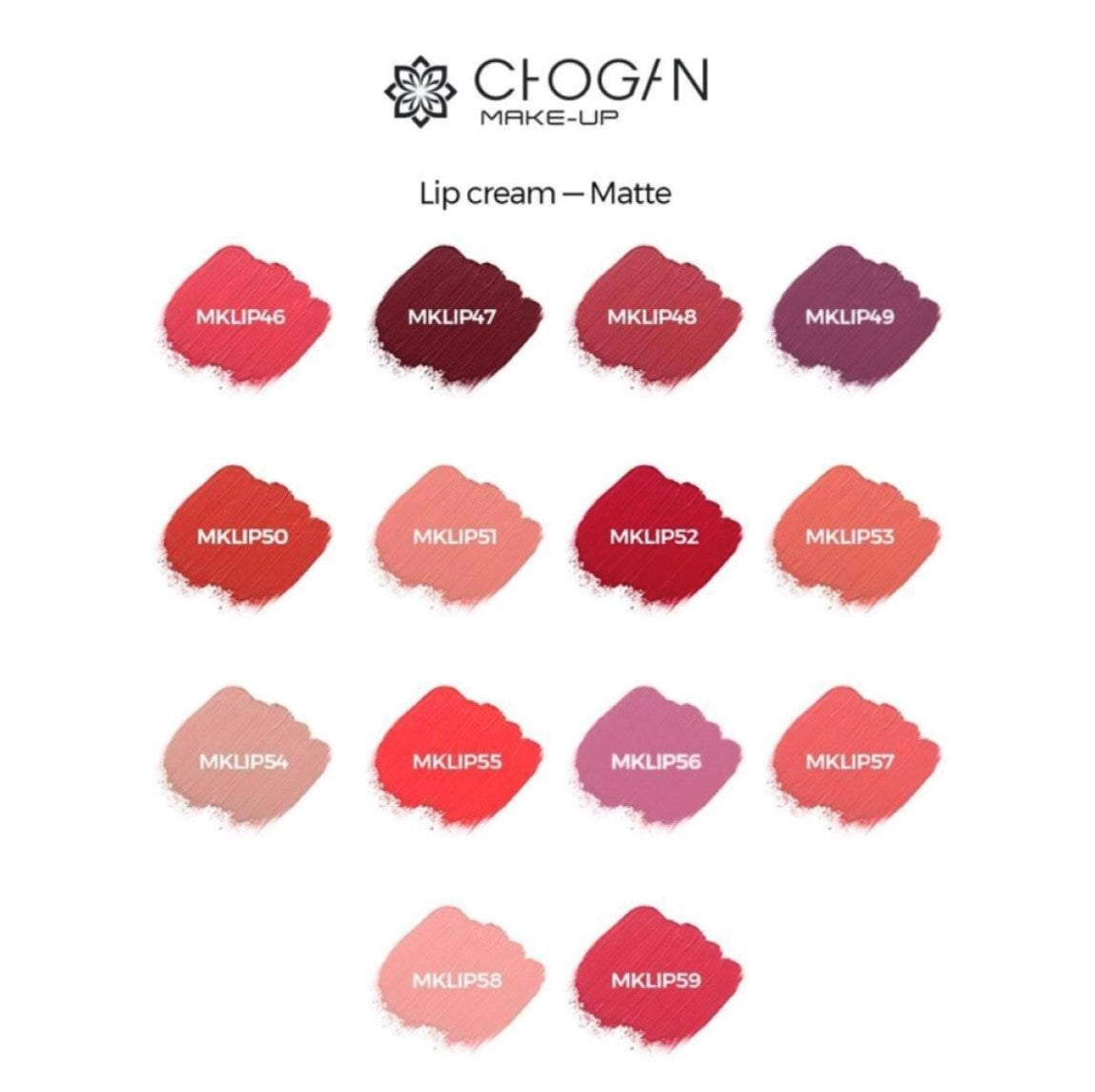 LIP CREAM matte flüssiger Lippenstift | CORAL RED - MKLIP46