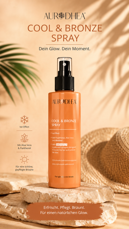 Selbstbräunungsspray kühlend mit exklusive Komplex 2BRONZE - 150 ml SOL25