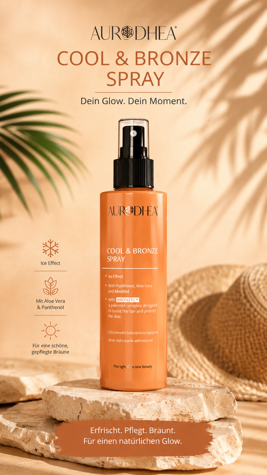 Selbstbräunungsspray kühlend mit exklusive Komplex 2BRONZE - 150 ml SOL25