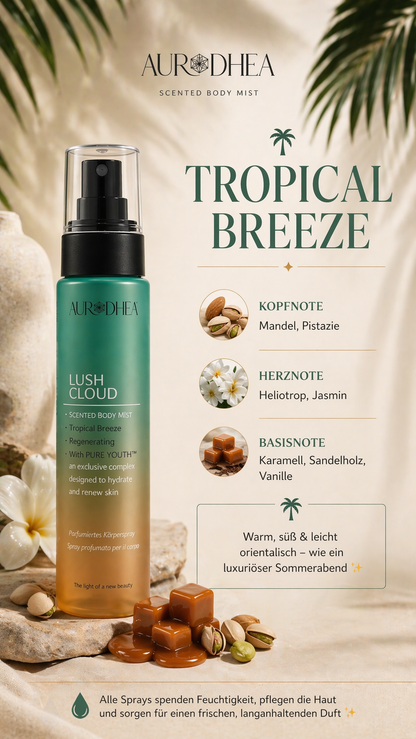 Aurodhea Lush Cloud Body Mist – Tropical Breeze