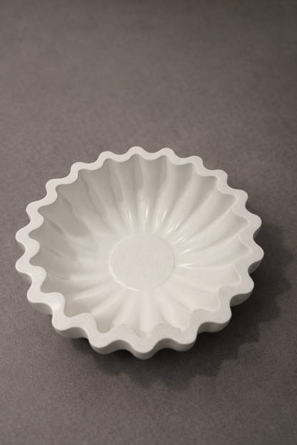 Schale „Soft Shell Bowl“ – aus Beton | Handgemacht | Dekoschale