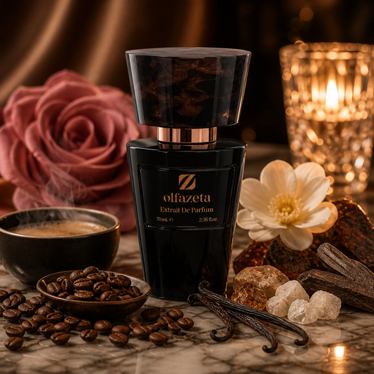 olfazeta Coffee Intense Nr. 105 Parfüm Unisex – intensiver Duft mit Kaffee, Vanille und warmen Noten