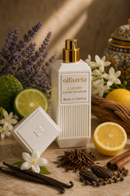 olfazeta Naxos Legacy Nr. 137 Parfüm Unisex – frischer und würziger Duft mit Zitrus- und warmen Noten