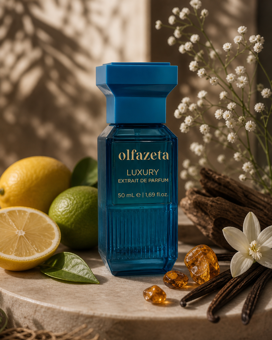 olfazeta Pura Essence Nr. 129 Parfüm Unisex – frischer zitrischer Duft mit eleganter Leichtigkeit