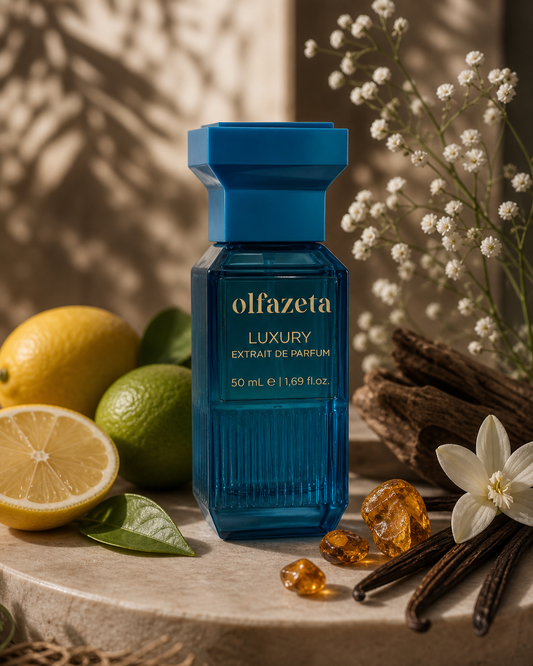 olfazeta Pura Essence Nr. 129 Parfüm Unisex – frischer zitrischer Duft mit eleganter Leichtigkeit