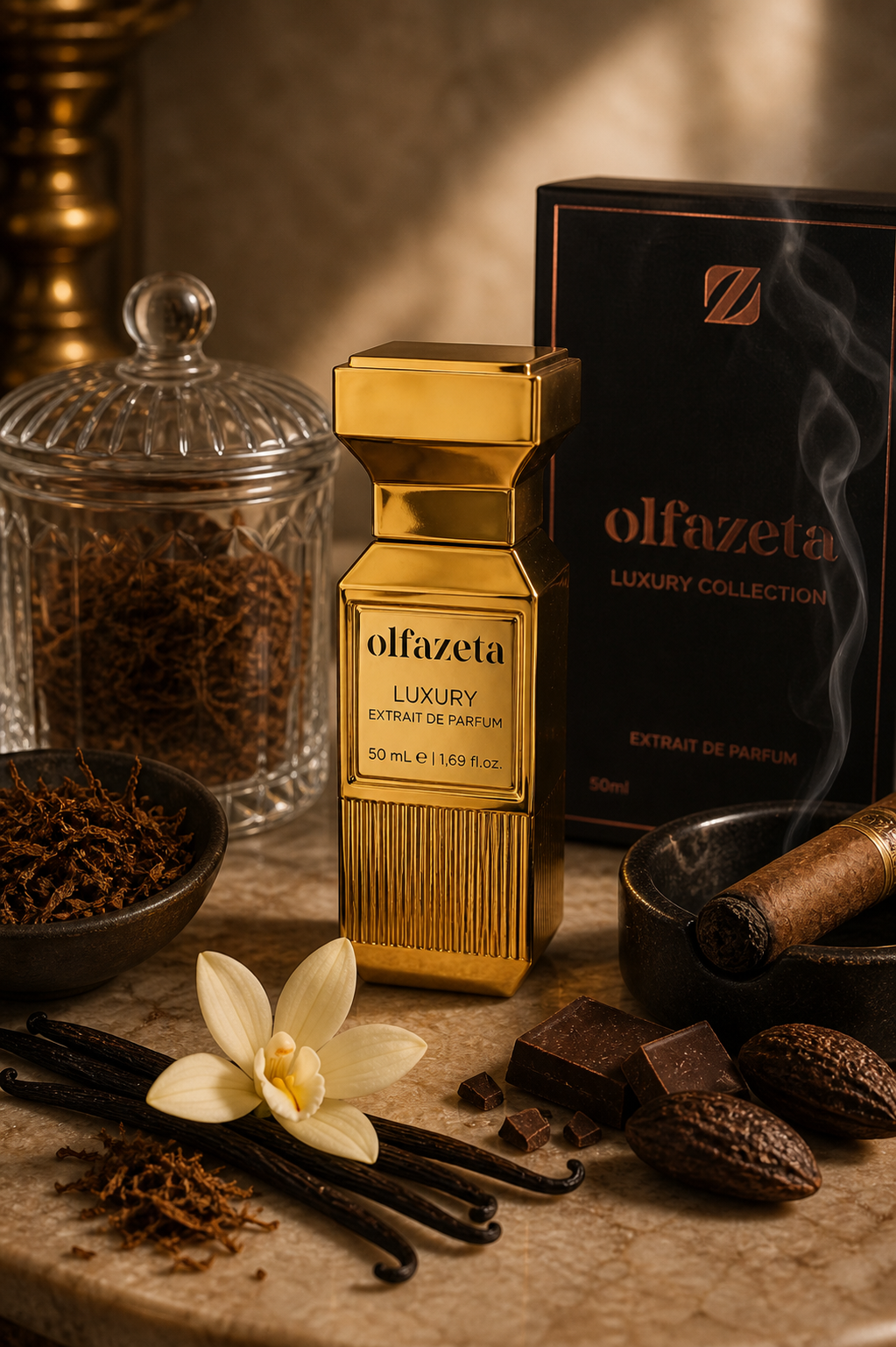 olfazeta Vanilla Tobacco Bliss Nr. 117 Parfüm Unisex – süß-würziger Duft mit Vanille und Tabaknoten
