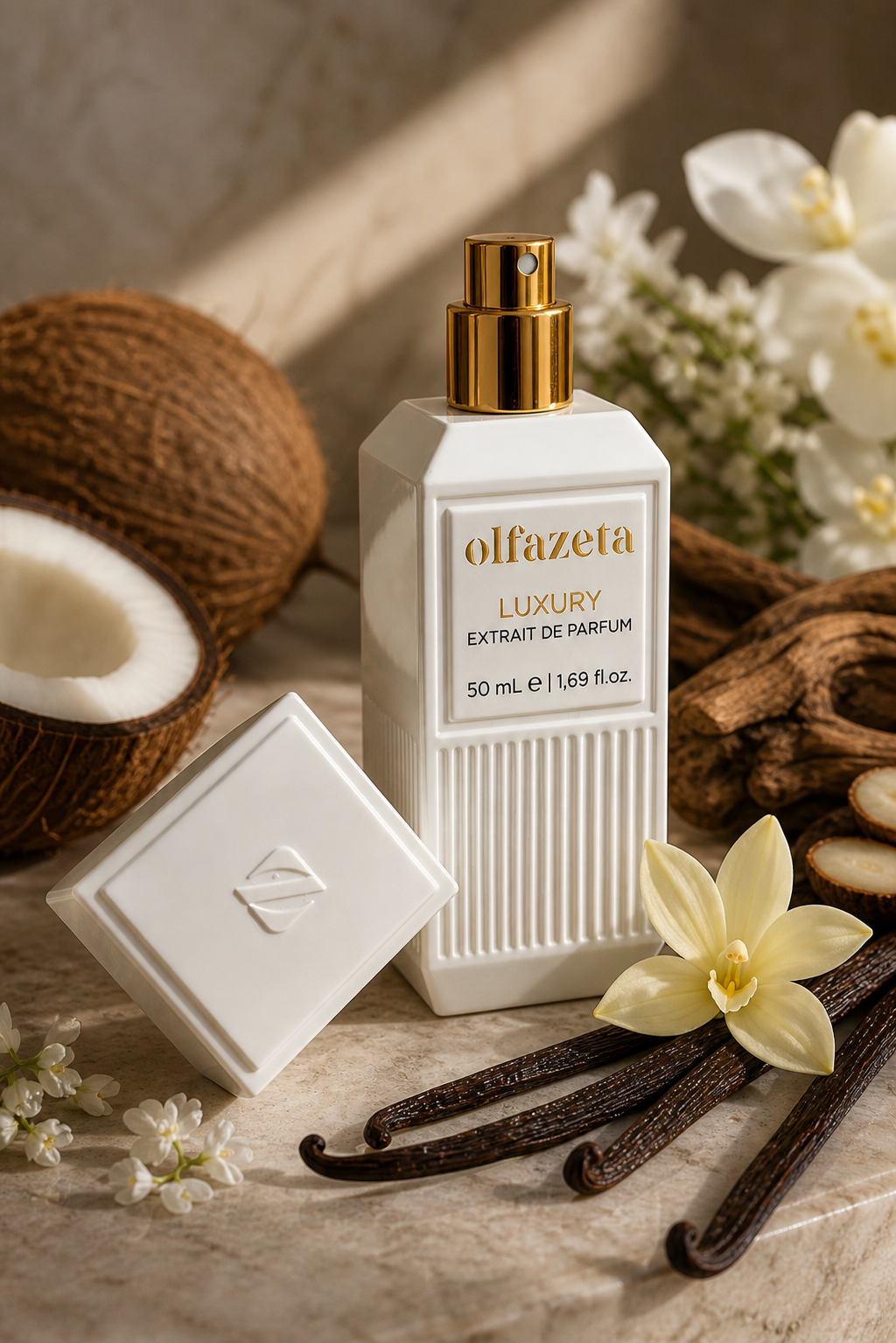 olfazeta Vanille Kokos Dream Nr. 143 Parfüm Unisex – süßer exotischer Duft mit Kokos und Vanille